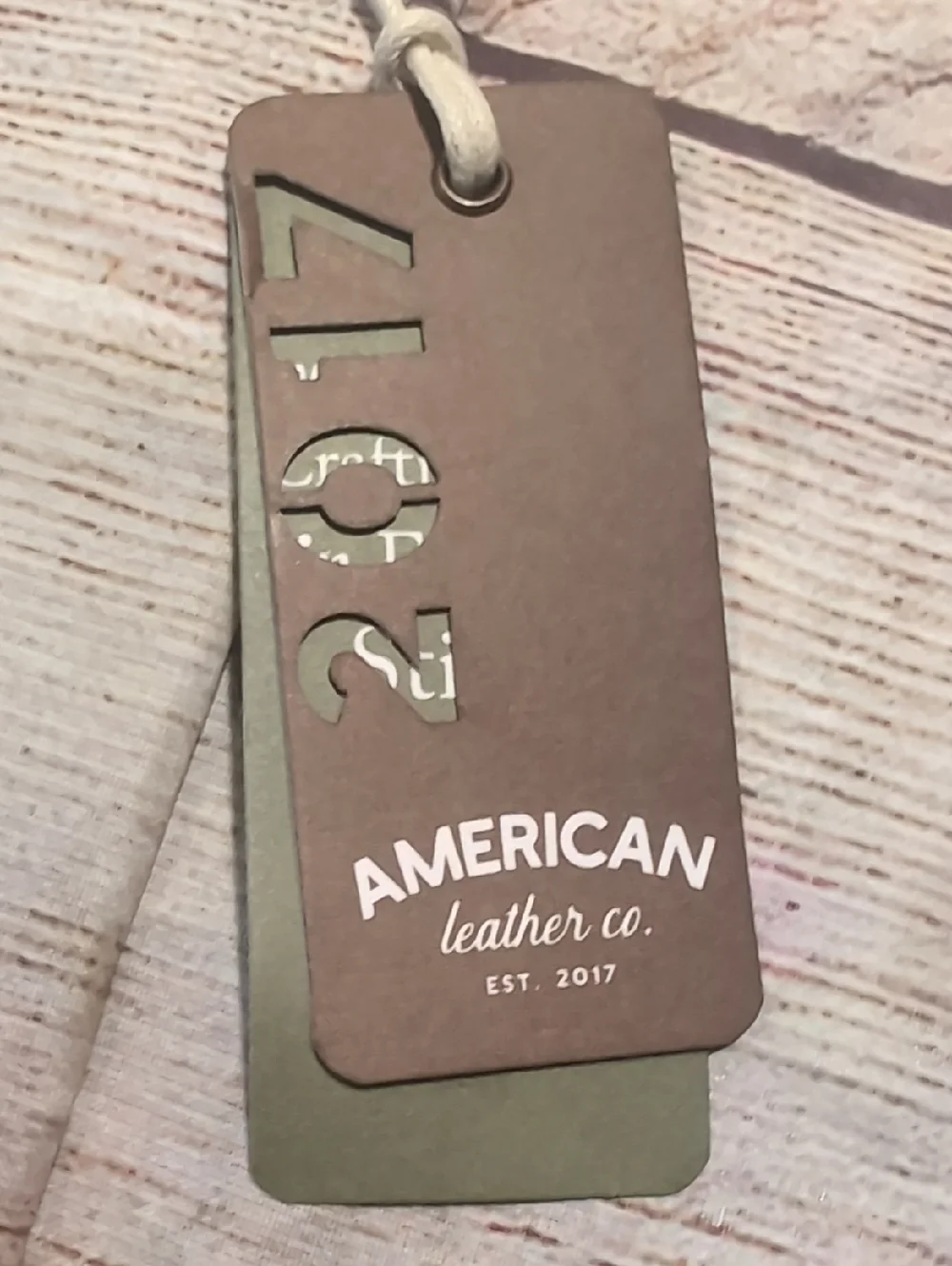 American Leather Co. Men's Navy Cleveland Bifold W/RFID NWT